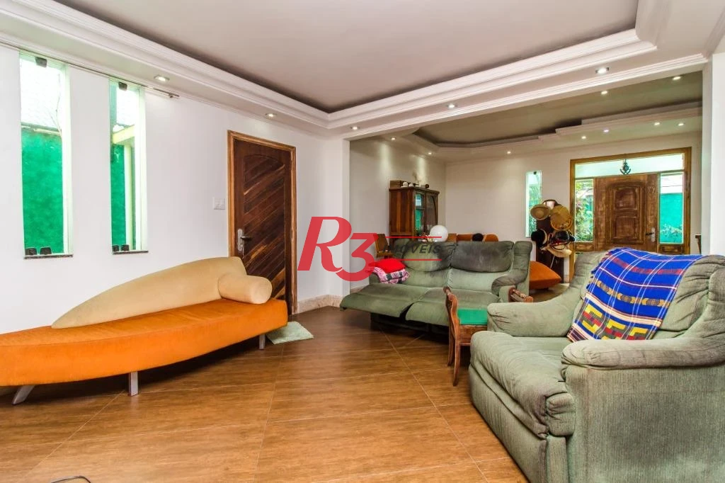 Casa com 3 dormitórios, 360 m² - venda por R$ 5.200.000,00 ou aluguel por R$ 21.910,00/mês - Aparecida - Santos/SP