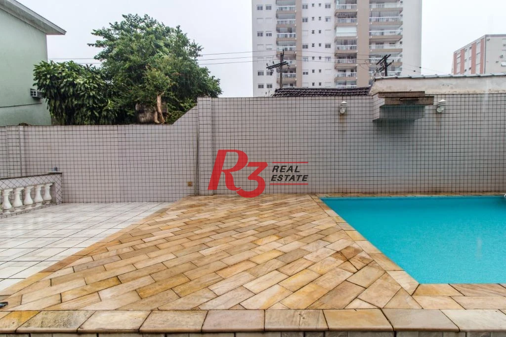 Casa com 4 dormitórios à venda, 500 m² por R$ 4.390.000,00 - Marapé - Santos/SP