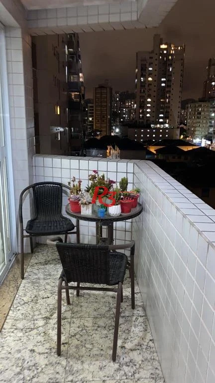 Apartamento com 3 dormitórios à venda, 93 m² por R$ 1.300.000,00 - Gonzaga - Santos/SP