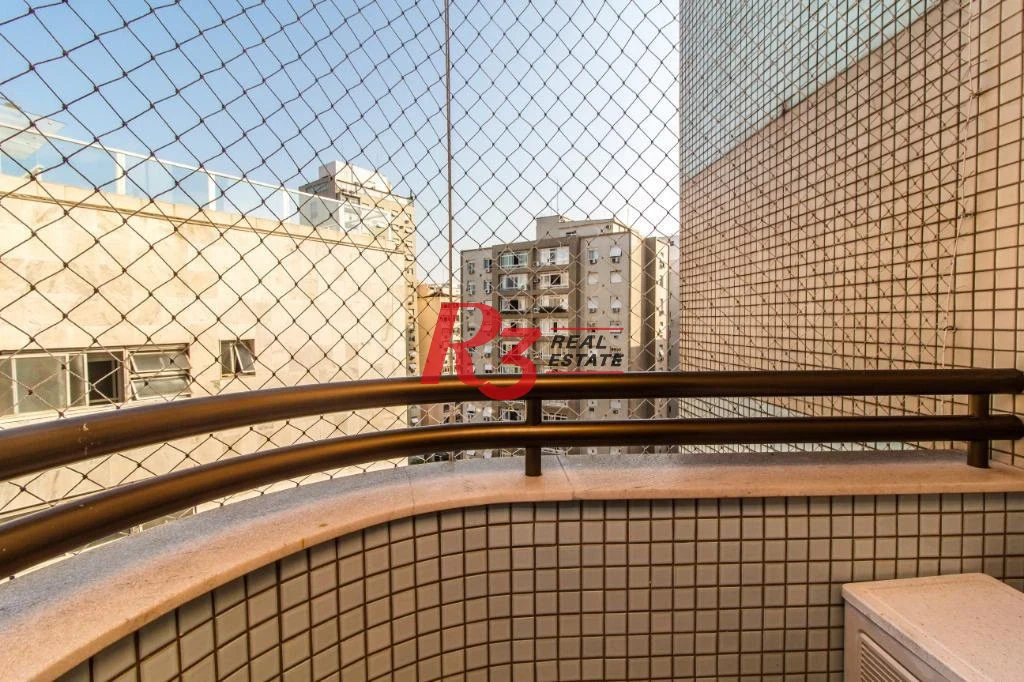 Apartamento com 4 dormitórios para alugar, 212 m² por R$ 18.000,00/mês - Boqueirão - Santos/SP