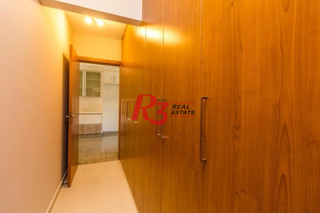 Apartamento com 4 dormitórios para alugar, 212 m² por R$ 18.000,00/mês - Boqueirão - Santos/SP