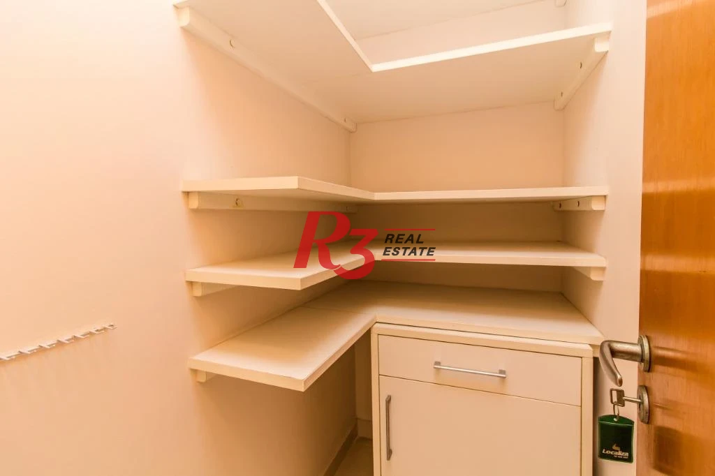 Apartamento com 4 dormitórios para alugar, 212 m² por R$ 18.000,00/mês - Boqueirão - Santos/SP
