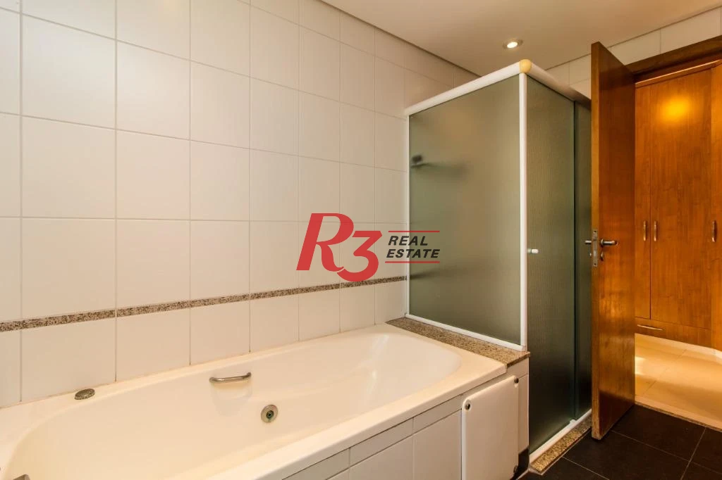 Apartamento com 4 dormitórios para alugar, 212 m² por R$ 18.000,00/mês - Boqueirão - Santos/SP