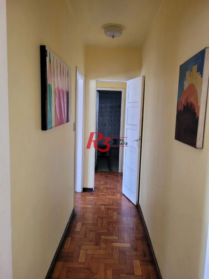 Apartamento à venda, 85 m² por R$ 640.000,00 - Gonzaga - Santos/SP