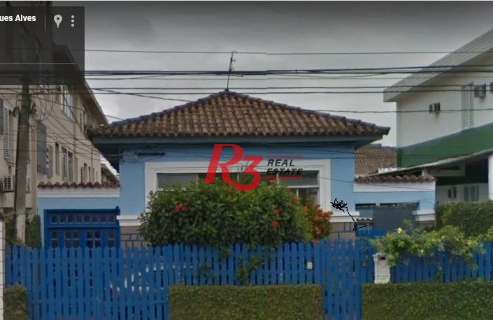Terreno à venda, 490 m² por R$ 1.700.000,00 - Macuco - Santos/SP