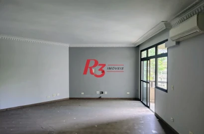 Apartamento com 3 dormitórios à venda, 275 m² por R$ 1.600.000,00 - Aparecida - Santos/SP
