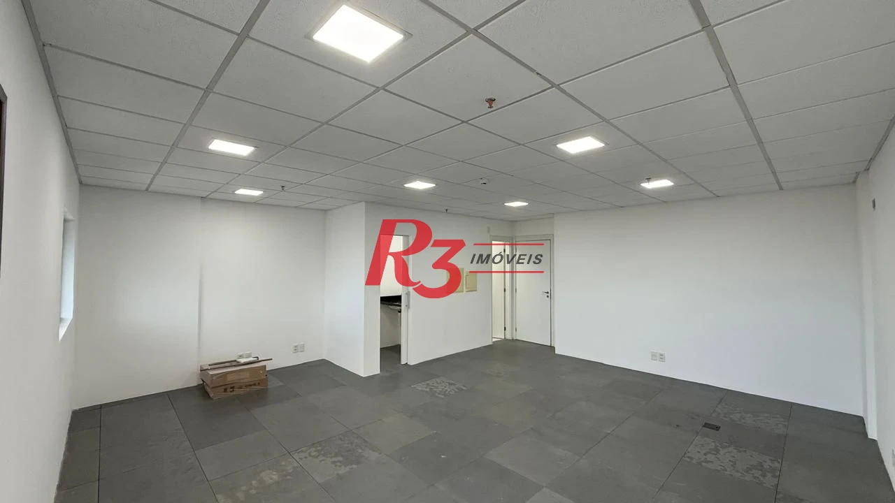 Sala à venda, 47 m² por R$ 320.000,00 - Valongo - Santos/SP