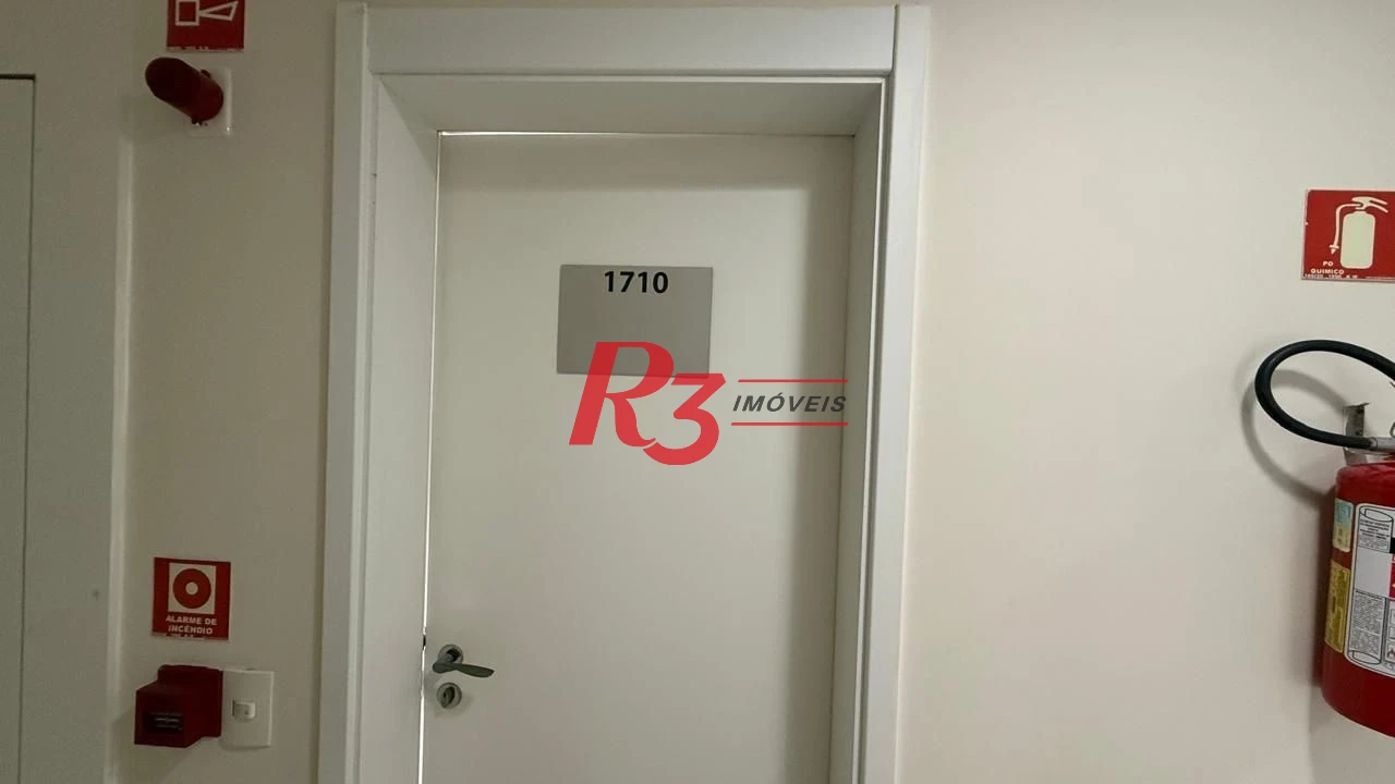 Sala à venda, 47 m² por R$ 320.000,00 - Valongo - Santos/SP