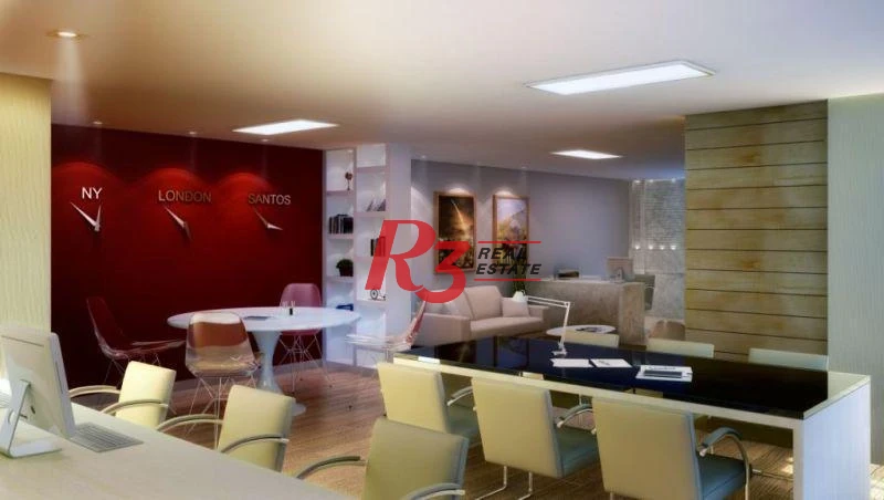 Sala à venda, 66 m² por R$ 300.000,00 - Valongo - Santos/SP