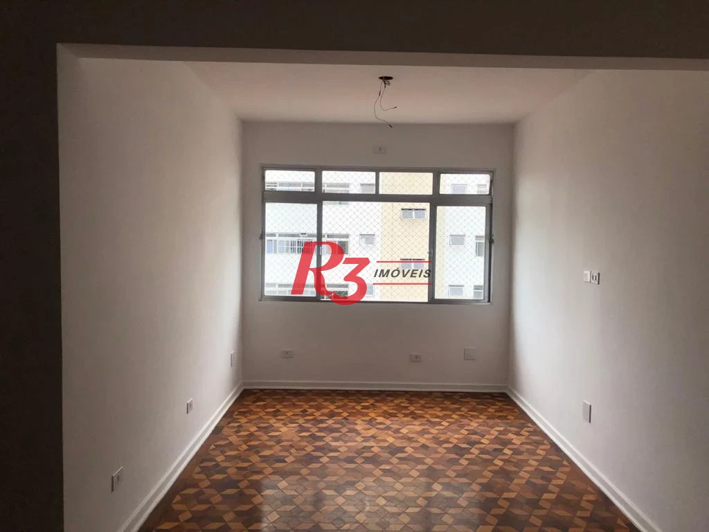 Apartamento com 3 dormitórios para alugar, 131 m² por R$ 4.900,02/mês - Embaré - Santos/SP