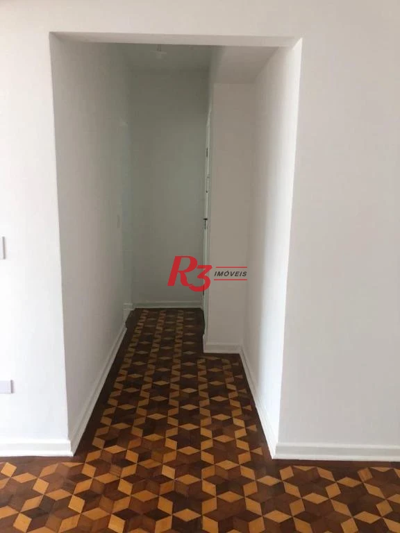 Apartamento com 3 dormitórios para alugar, 131 m² por R$ 4.900,02/mês - Embaré - Santos/SP