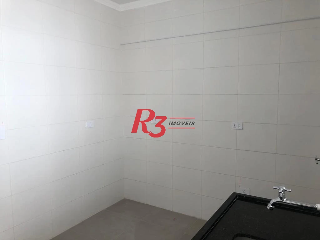 Apartamento com 3 dormitórios para alugar, 131 m² por R$ 4.900,02/mês - Embaré - Santos/SP