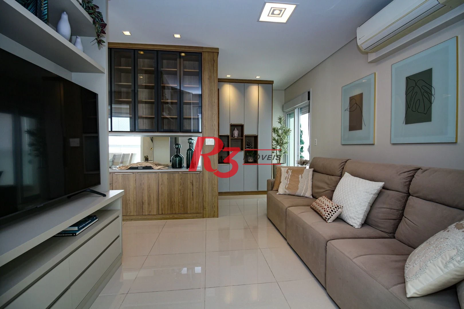 Apartamento com 3 suítes, 170 m² - venda por R$ 2.490.000 ou aluguel por R$ 20.000/mês - Boqueirão - Santos/SP