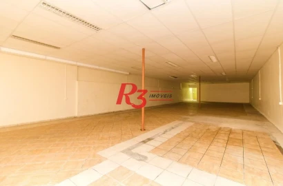 Loja para alugar, 480 m² por R$ 9.847,00/mês - Encruzilhada - Santos/SP