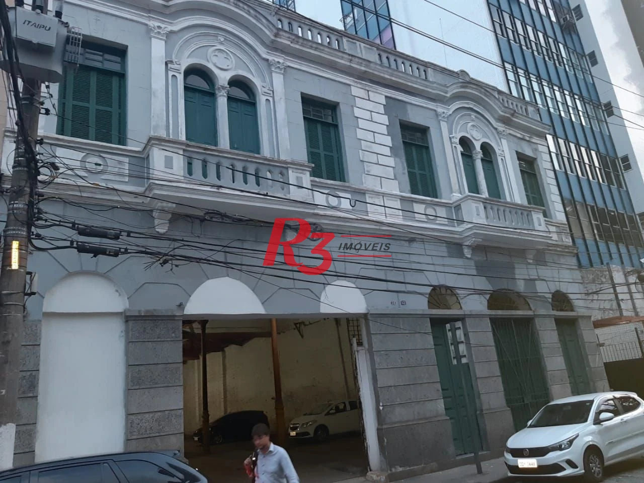 Galpão, 2500 m² - venda por R$ 8.500.000,00 ou aluguel por R$ 35.000,00/mês - Centro - Santos/SP