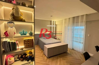 Apartamento à venda, 360 m² por R$ 7.000.000,00 - Gonzaga - Santos/SP