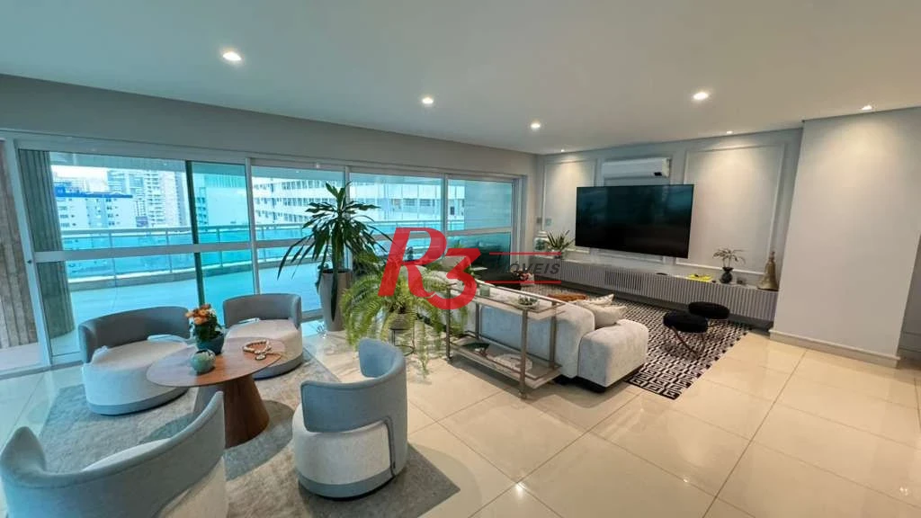 Apartamento à venda, 360 m² por R$ 7.000.000,00 - Gonzaga - Santos/SP