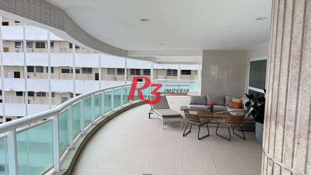 Apartamento à venda, 360 m² por R$ 7.000.000,00 - Gonzaga - Santos/SP