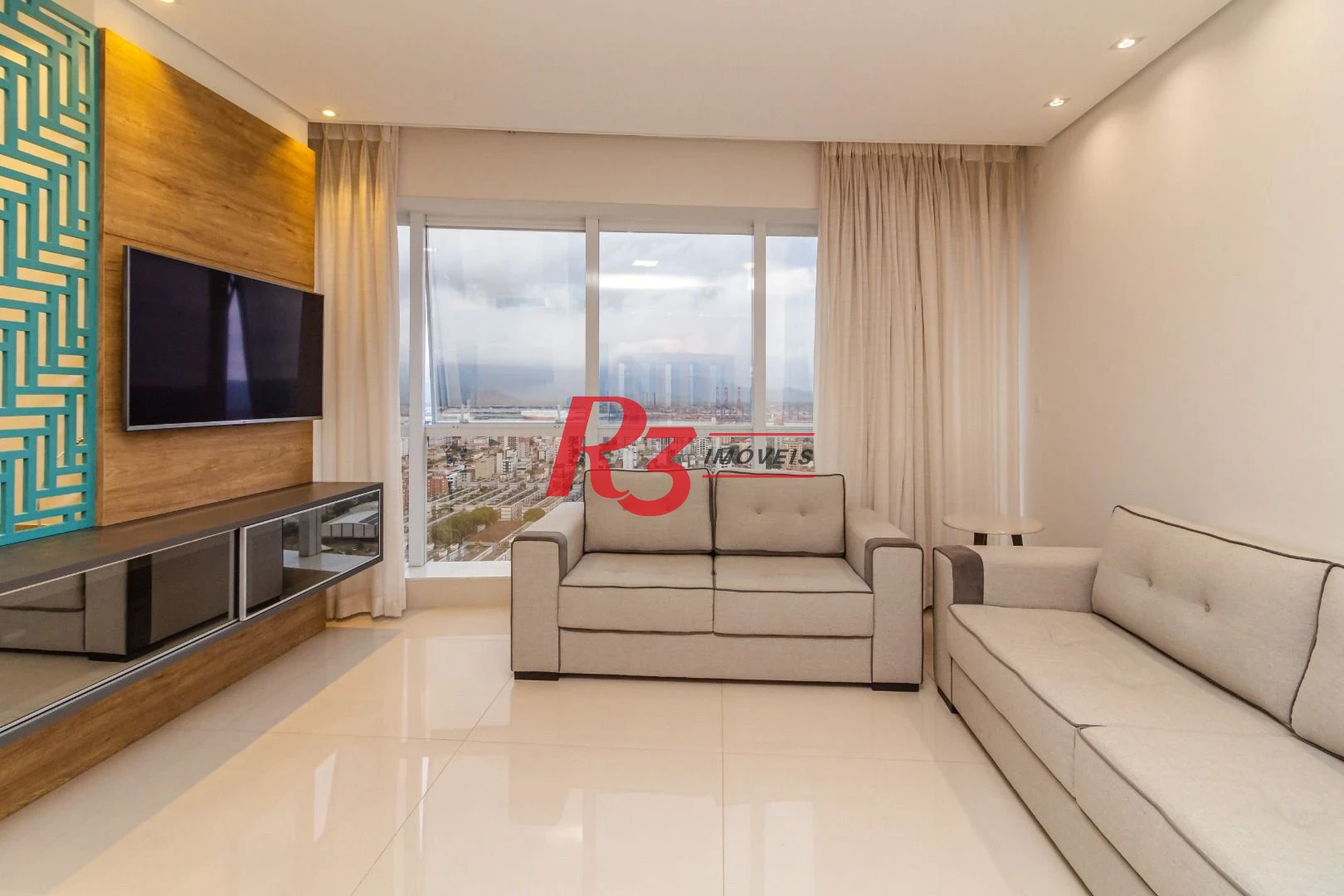 Apartamento, 68 m² - venda por R$ 1.300.000,00 ou aluguel por R$ 9.230,00/mês - Aparecida - Santos/SP