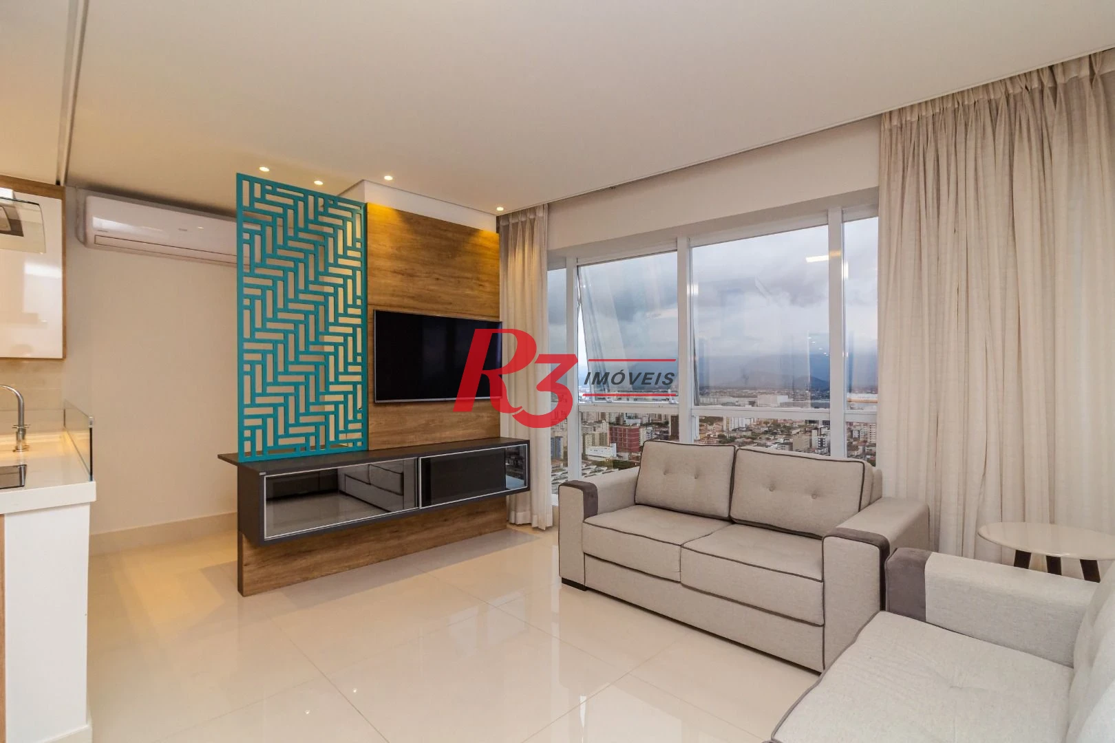 Apartamento, 68 m² - venda por R$ 1.300.000,00 ou aluguel por R$ 9.230,00/mês - Aparecida - Santos/SP
