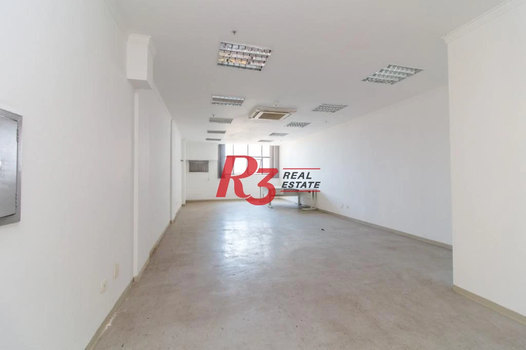 Sala para alugar, 65 m²  - Centro - Santos/SP