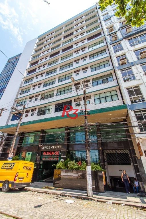 Sala para alugar, 75 m²  - Centro - Santos/SP