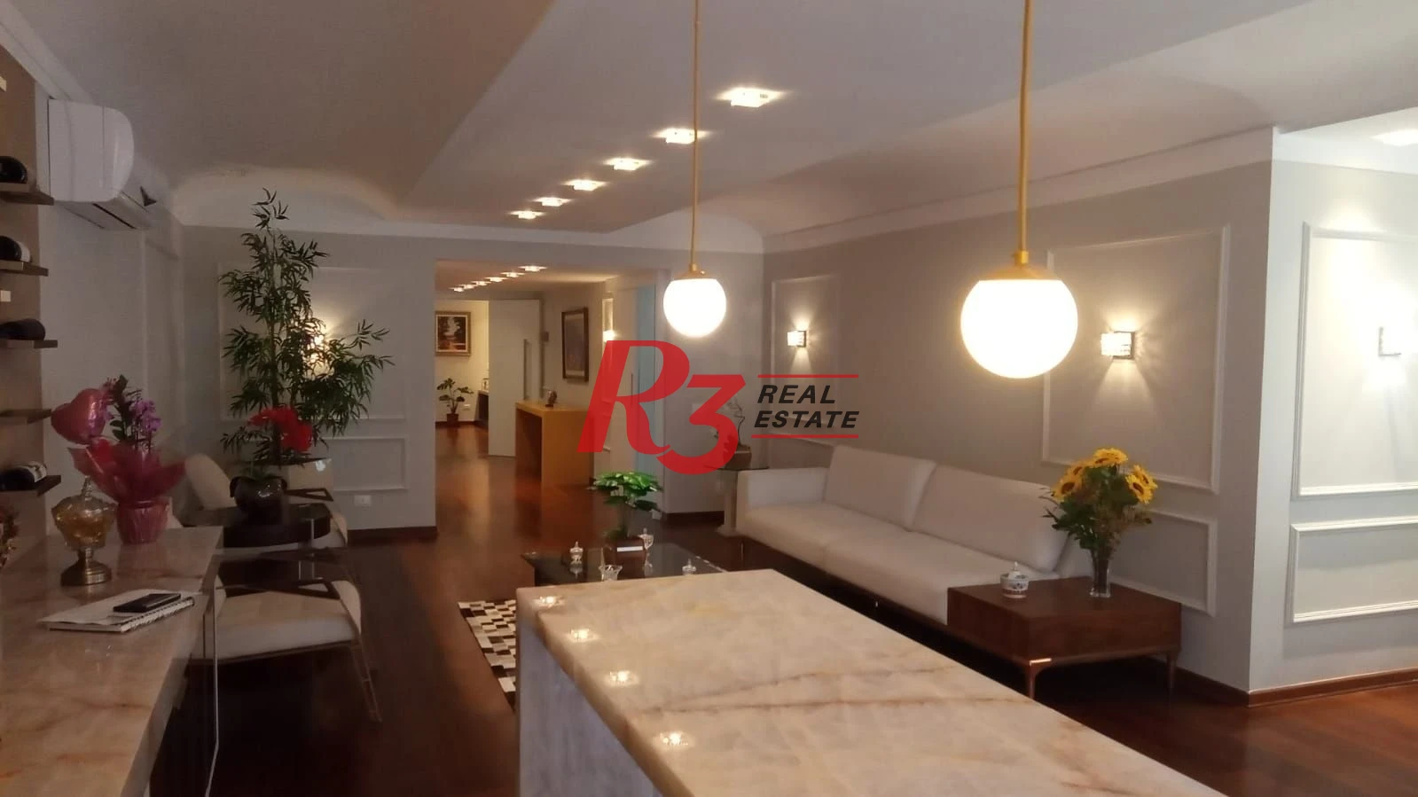 Apartamento, 270 m² - venda por R$ 2.450.000,00 ou aluguel por R$ 25.000,00/mês - Boqueirão - Santos/SP
