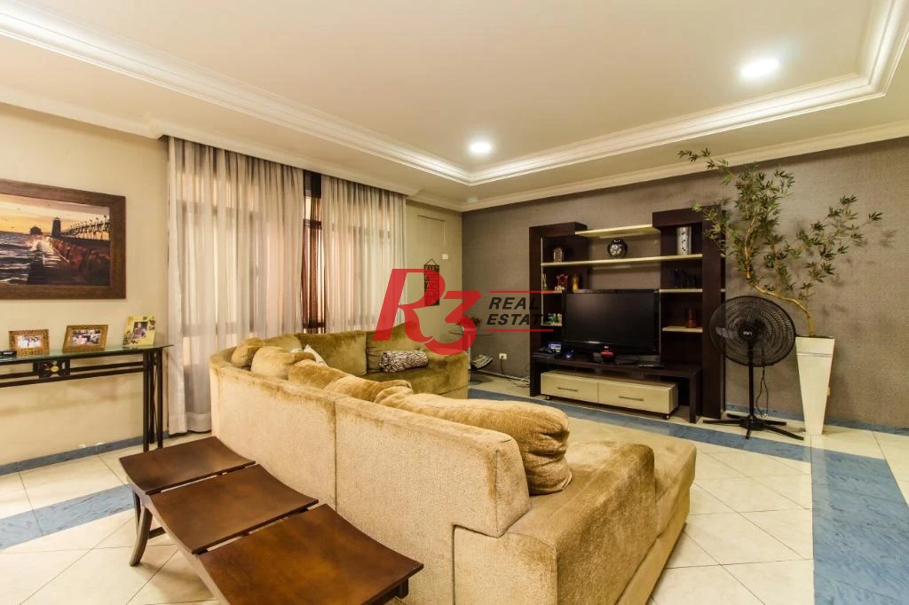 Casa com 3 dormitórios à venda, 180 m² - Ponta da Praia - Santos/SP