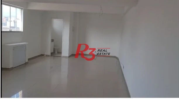 Sala para alugar, 42 m² por R$ 3.000,00/mês - Embaré - Santos/SP
