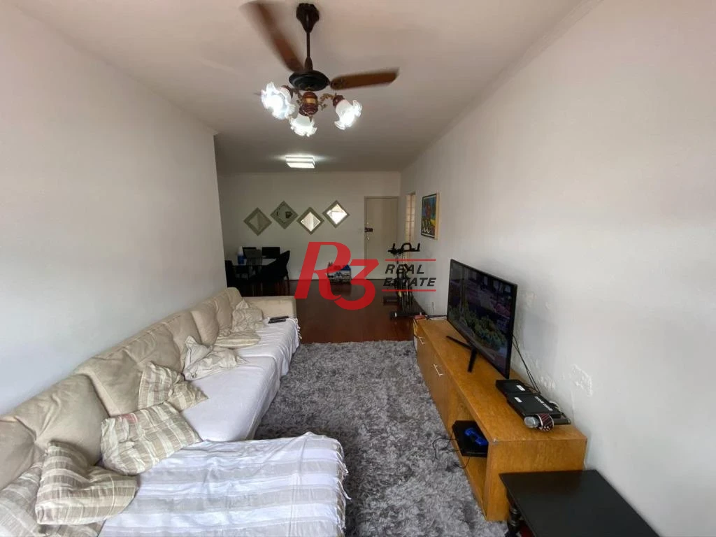 Apartamento com 2 dormitórios à venda, 105 m² por R$ 670.000,00 - Marapé - Santos/SP