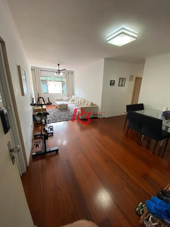 Apartamento com 2 dormitórios à venda, 105 m² por R$ 670.000,00 - Marapé - Santos/SP