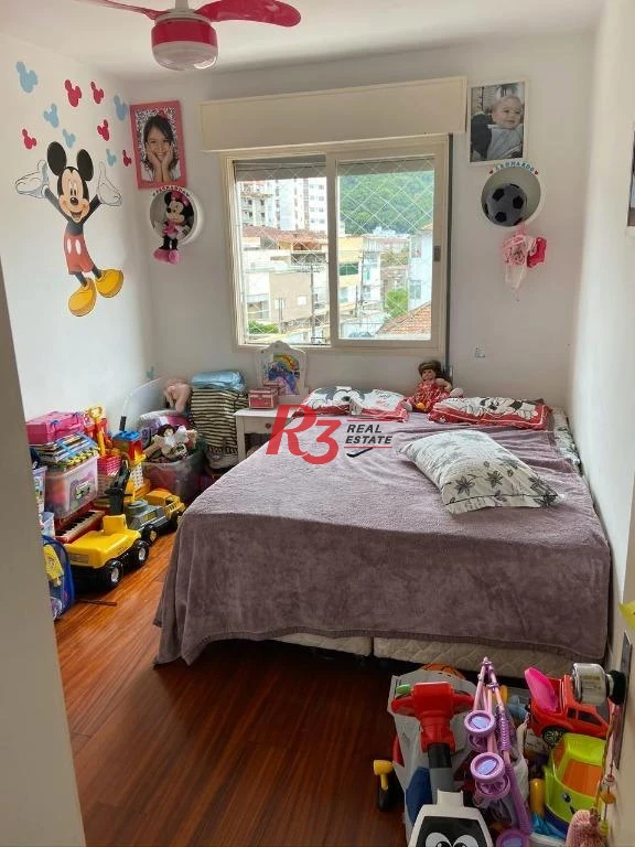 Apartamento com 2 dormitórios à venda, 105 m² por R$ 670.000,00 - Marapé - Santos/SP