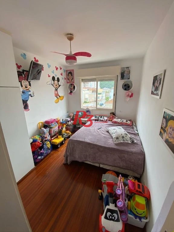 Apartamento com 2 dormitórios à venda, 105 m² por R$ 670.000,00 - Marapé - Santos/SP