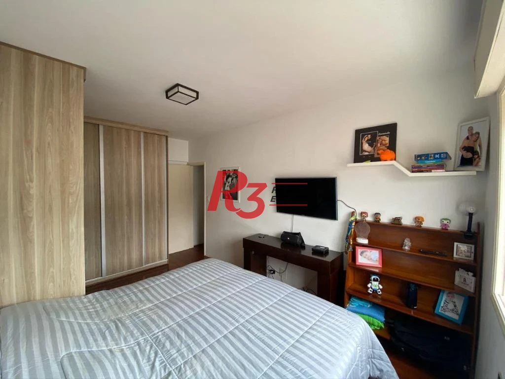 Apartamento com 2 dormitórios à venda, 105 m² por R$ 670.000,00 - Marapé - Santos/SP