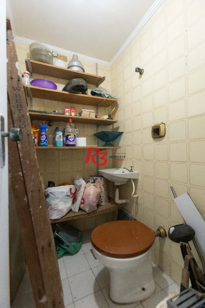 Cobertura com 3 dormitórios à venda, 200 m² por R$ 680.000,00 - Embaré - Santos/SP