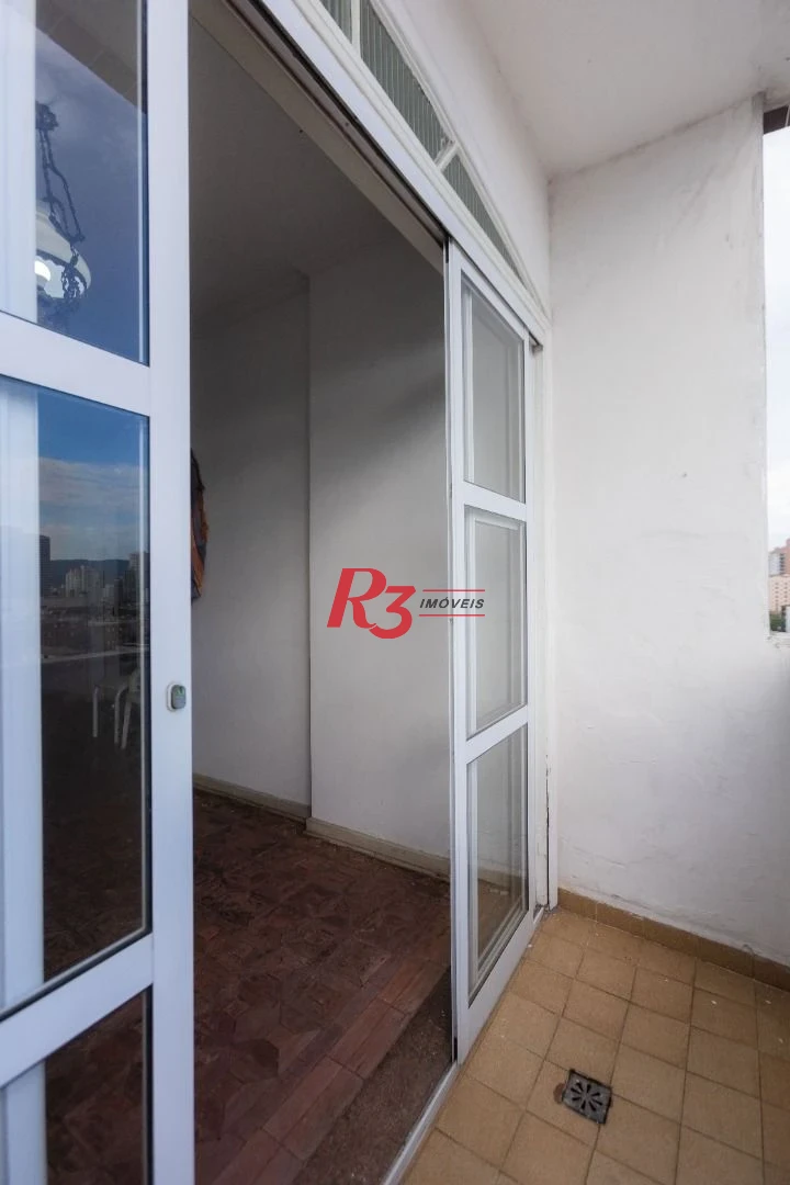 Cobertura com 3 dormitórios à venda, 200 m² por R$ 680.000,00 - Embaré - Santos/SP