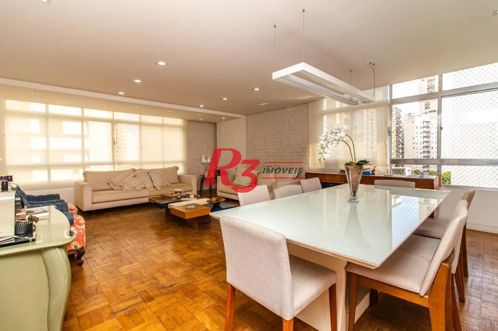 Apartamento com 3 dormitórios à venda, 197 m² por R$ 1.190.000,00 - Gonzaga - Santos/SP