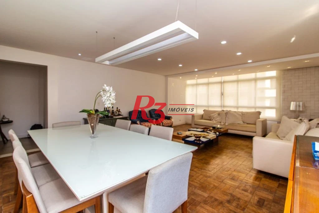 Apartamento com 3 dormitórios à venda, 197 m² por R$ 1.190.000,00 - Gonzaga - Santos/SP