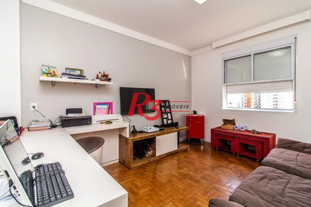 Apartamento com 3 dormitórios à venda, 197 m² por R$ 1.190.000,00 - Gonzaga - Santos/SP