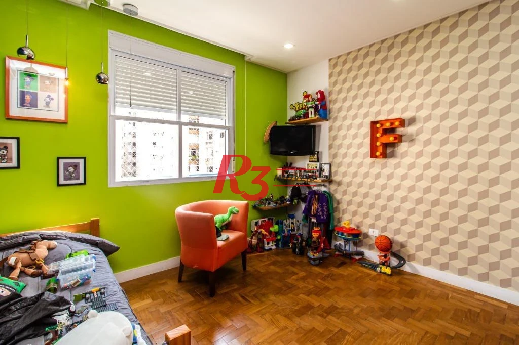 Apartamento com 3 dormitórios à venda, 197 m² por R$ 1.190.000,00 - Gonzaga - Santos/SP