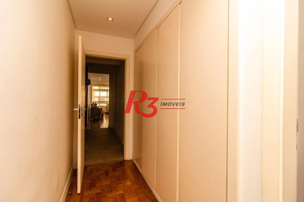 Apartamento com 3 dormitórios à venda, 197 m² por R$ 1.190.000,00 - Gonzaga - Santos/SP