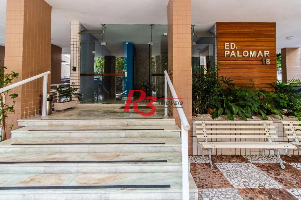 Apartamento com 3 dormitórios à venda, 197 m² por R$ 1.190.000,00 - Gonzaga - Santos/SP