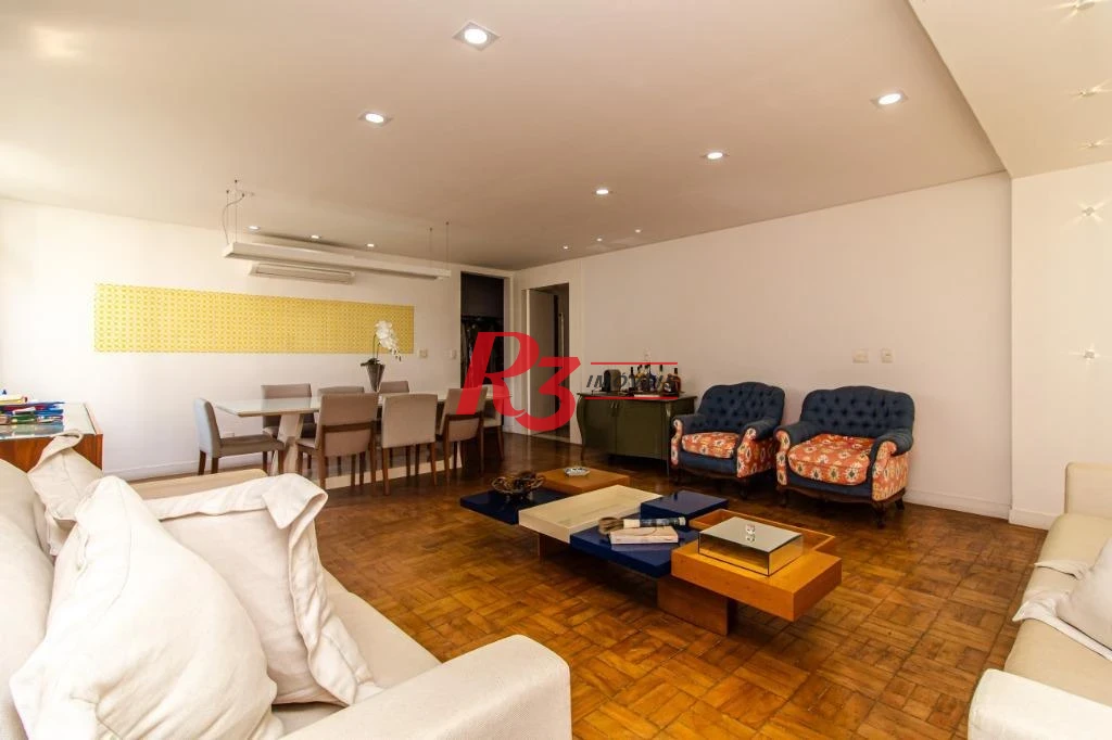 Apartamento com 3 dormitórios à venda, 197 m² por R$ 1.190.000,00 - Gonzaga - Santos/SP