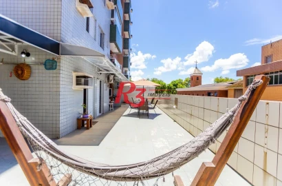 Apartamento Garden à venda, 191 m² por R$ 770.000,00 - Aparecida - Santos/SP