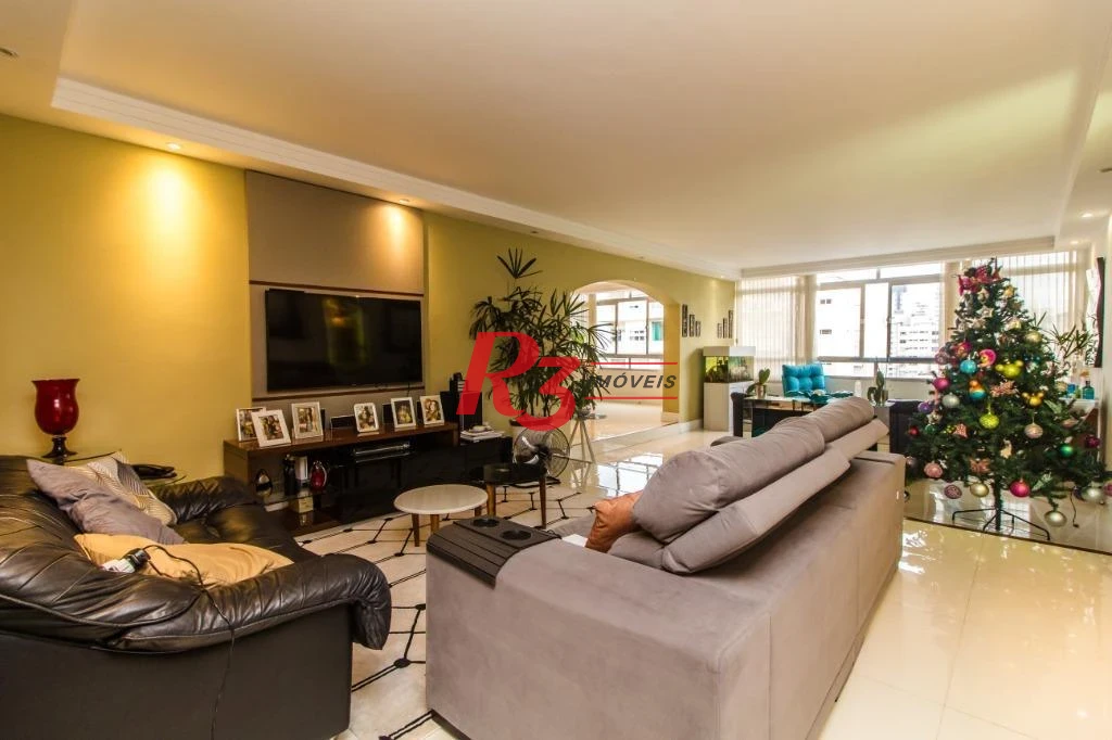 Apartamento à venda, 210 m² por R$ 1.915.000,00 - Embaré - Santos/SP