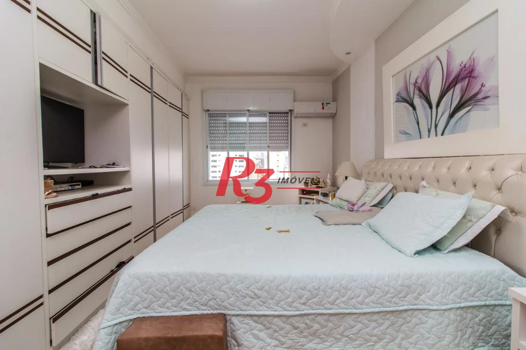 Apartamento à venda, 210 m² por R$ 1.915.000,00 - Embaré - Santos/SP