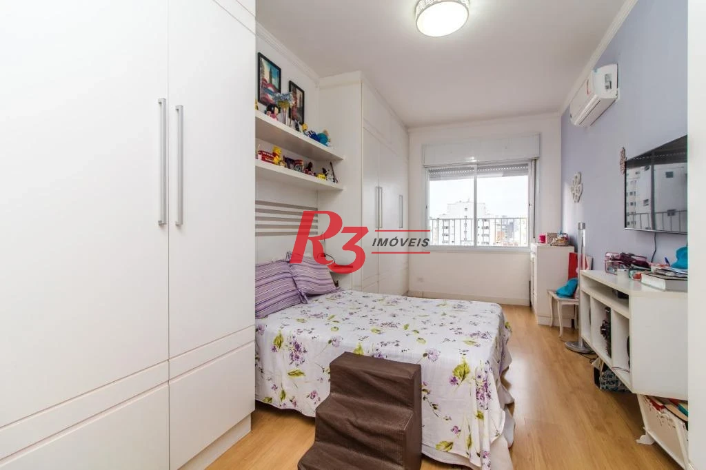 Apartamento à venda, 210 m² por R$ 1.915.000,00 - Embaré - Santos/SP