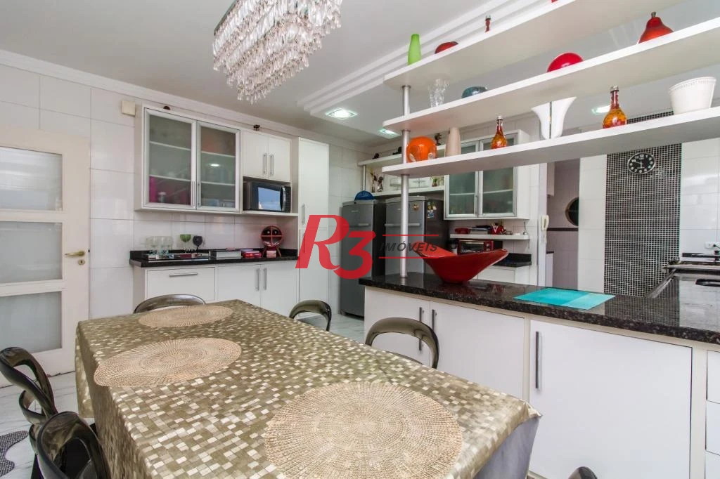 Apartamento à venda, 210 m² por R$ 1.915.000,00 - Embaré - Santos/SP