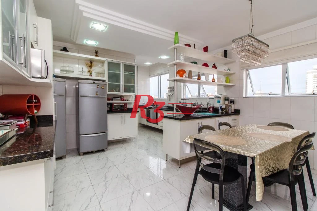 Apartamento à venda, 210 m² por R$ 1.915.000,00 - Embaré - Santos/SP
