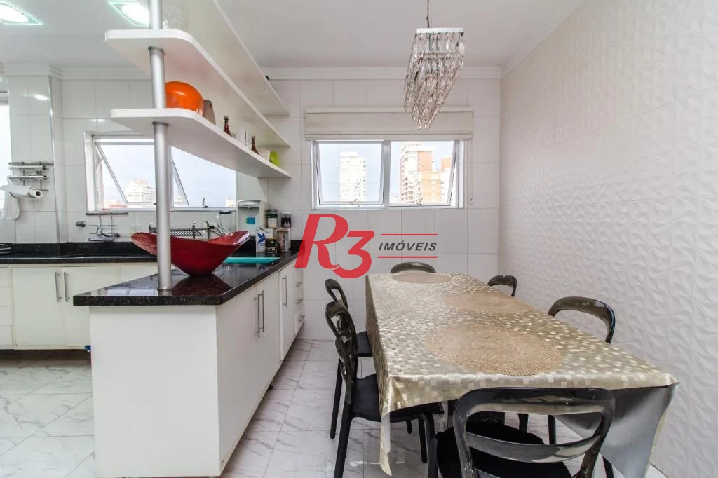 Apartamento à venda, 210 m² por R$ 1.915.000,00 - Embaré - Santos/SP